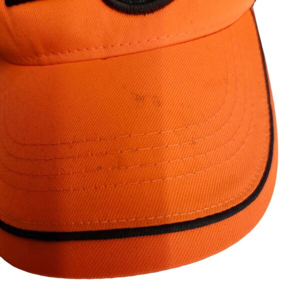 Remington R Mens Orange Hunting Cap Hat Camo Strap Back Adjustable Outdoor - Picture 6 of 6